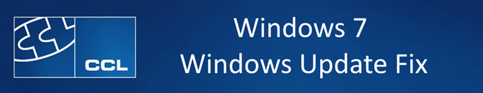 Unable to download windows 7 updates